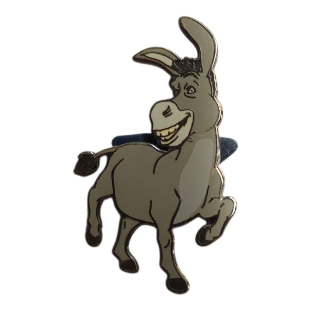 Universal Studios Orlando 2007 Donkey Shrek 4D Ride Pin Pinback Dreamworks